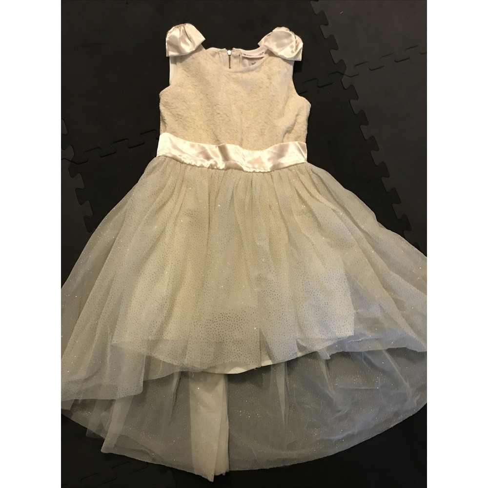 American Girl Gorgeous Gold Fancy‎ Dress for Big Girls, Euc.  Size 10